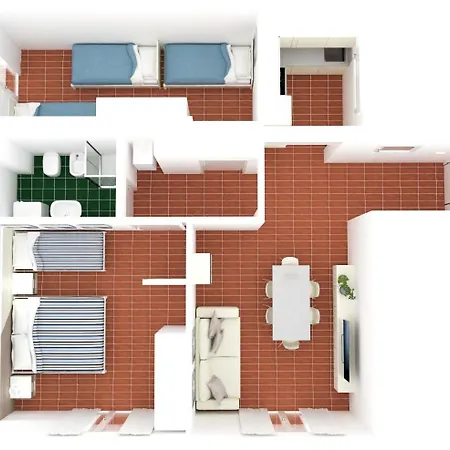 Residence Faro - Walterigato Apartments Solo Per Famiglie-2