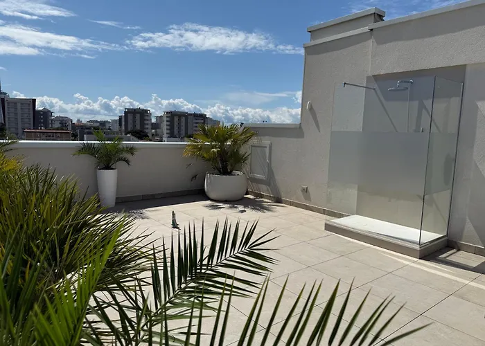 Appartement Attico Sole A Jesolo Con Terrazza Panoramica acceptant les animaux